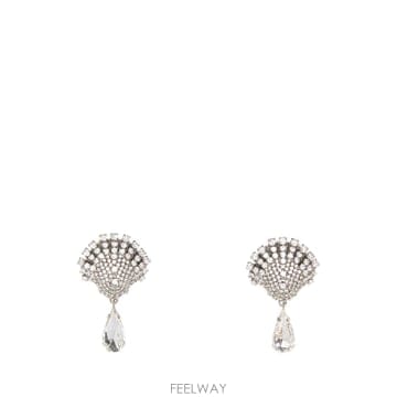 ALESSANDRA RICH 26SS �˷�����ġ Embellished metal earrings FABA3325J00040001 TP26SS �˷�����ġ Embellished metal earrings FABA332