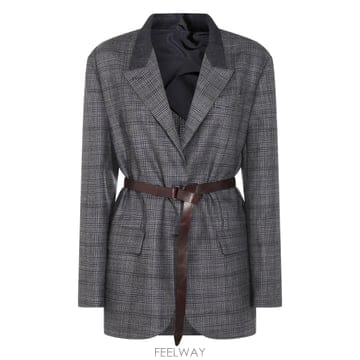 Brunello Cucinelli 25FW ���ڷ� ��ġ�ڸ� ���� ��Ʈ MG5227391C4227 TP57183748625FW ���ڷ� ��ġ�ڸ� ���� ��Ʈ MG5227391C4227 TP5718