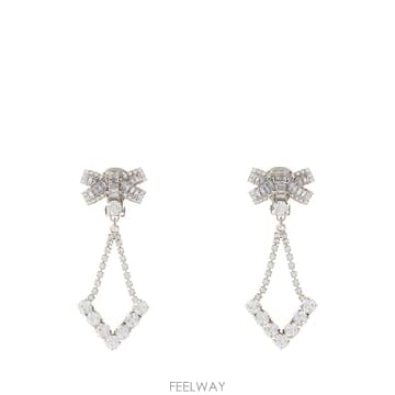 ALESSANDRA RICH 26SS �˷�����ġ Embellished metal earrings FABA3316J00040001 TP26SS �˷�����ġ Embellished metal earrings FABA331