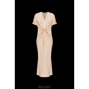 Victoria Beckham 26SS ���丮�ƺ��� Satin �巹�� with draping 1226WDR005195D0BLOSSOM TP26SS ���丮�ƺ��� Satin �巹�� with draping 1226WDR005