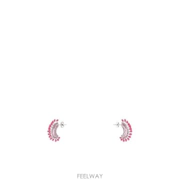 Bottega Veneta 23FW ���װ�����Ÿ Fuchsia 925 silver earrings 699536VX8265148 TP5723FW ���װ�����Ÿ Fuchsia 925 silver earrings 699536VX