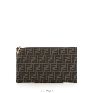 Fendi 미디움 Baguette Ff Jacquard Flat 파우치 8N0149AD23F1GE3 TP57