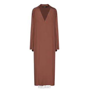 | Other Brand | 26SS �䵥��ī ��� �� crepe kaftan  �� V �ض���  ���̵�, flowing sleeves26SS �䵥��ī ��� �� crepe kaftan  �� V �ض���  ����
