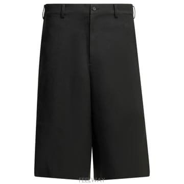 26SS 꼼데가르송 Cargo 숏츠 with zipper detail FQP502S261BLACK TP574