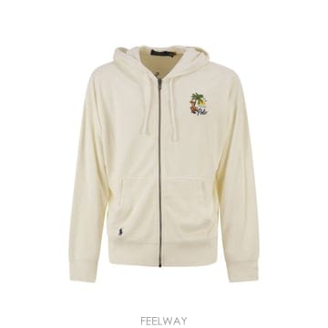 Ralph Lauren 26SS ���� ���� �η� ��ư blend �� �ĵ�Ƽ with tropical embroidery 710B1426SS ���� ���� �η� ��ư blend �� �ĵ�Ƽ with tropical