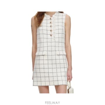 Self Portrait 26SS Self portrait Sleeveless �̴� �巹�� SS26031SACCREAM TP5740026SS Self portrait Sleeveless �̴� �巹�� SS26031SACCR