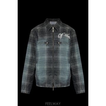 26SS Off 화이트 자켓 with 프린트 로고 44MYE09PS26D001021 TP575211737