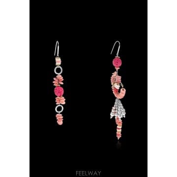 Isabel Marant 26SS ���ں����� Asymmetric earrings BL0287FAD2B01BROSEWOODSILVER26SS ���ں����� Asymmetric earrings BL0287FAD2B01BROSE