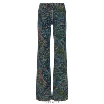 ETRO 26SS Etro Floral ����Ʈ Jeans WRNB0026AKI31S9882 TP57474221426SS Etro Floral ����Ʈ Jeans WRNB0026AKI31S9882 TP574