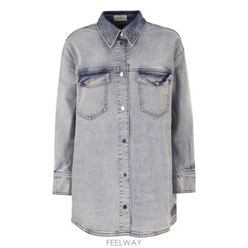 Fabiana Filippi 26SS �ĺ�Ƴ� �ʸ��� Boyfriend ���� in distressed ���� CAD266F301L731VR26SS �ĺ�Ƴ� �ʸ��� Boyfriend ���� in distressed ����
