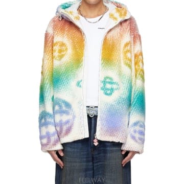 CASABLANCA 26SS CASABLANCA Halftone monogram fleece ���� SP26JK48301 TP5726SS CASABLANCA Halftone monogram fleece ���� SP26JK48
