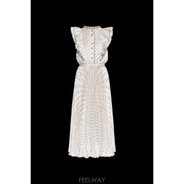 Self Portrait 26SS Self portrait �巹�� with polka dot pattern SS26098MC0CREA26SS Self portrait �巹�� with polka dot pattern SS260