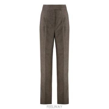 Max Mara 25FW �������� ���̵� �� flannel trousers BILLY12342521136323600001 T25FW �������� ���̵� �� flannel trousers BILLY12342521