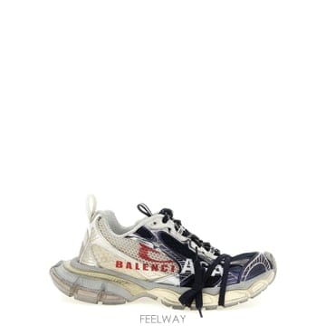 Balenciaga Balenciaga 3XL Split �ΰ� ����Ŀ�� in light ���ο� red ���̺� 840090W3XSBalenciaga 3XL Split �ΰ� ����Ŀ�� in light ���ο� red