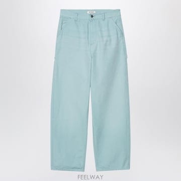 Carhartt 26SS Į��Ʈ Brandon �̱� Knee Pant Tourmaline Stone Canvas I0348326SS Į��Ʈ Brandon �̱� Knee Pant Tourmaline Stone Ca