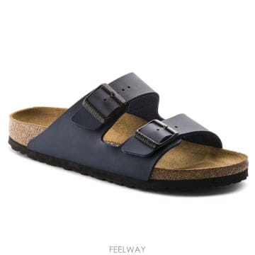 Birkenstock BIRKENSTOCK CIABATTE UOMO ARIZONA BIRKO FLOR 051753BLU TP570BIRKENSTOCK CIABATTE UOMO ARIZONA BIRKO FLOR 051753BLU