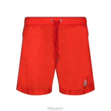 Moncler 26SS Moncler ����Ʈ ����Ʈ fabric, vibrant red color  Elastic ���̽�Ʈ26SS Moncler ����Ʈ ����Ʈ fabric, vibrant red color  