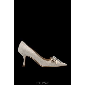 Jimmy Choo 26SS ������ Auria 70 mm pump AURIA70HGQLIGHTSOFTGOLDCRYSTAL TP526SS ������ Auria 70 mm pump AURIA70HGQLIGHTSOFTGOLDCR