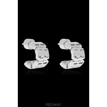 Balenciaga Balenciaga Earrings with �ΰ� 856591TZ77S0926 TP574645250Balenciaga Earrings with �ΰ� 856591TZ77S0926 TP574645