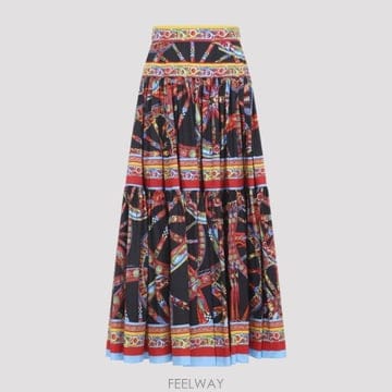 Dolce&Gabbana 26FW ��ü�ذ��ٳ� Popeline Midi Carretto ��ĿƮ F4CELTGDDTFS9000 TP5726FW ��ü�ذ��ٳ� Popeline Midi Carretto ��ĿƮ F4CELT