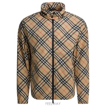 Burberry 26SS Burberry üũ ���� �극��Ŀ ���� 8121319BEIGE TP57626301226SS Burberry üũ ���� �극��Ŀ ���� 8121319BEIGE TP5