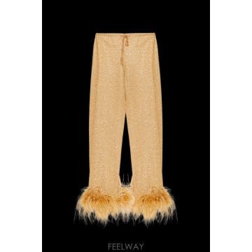 | Other Brand | 26SS OSEREE Trousers with ostrich feathers LPF261LUREXPLUMAG26SS OSEREE Trousers with ostrich feathers LPF261LUREX