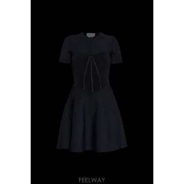 Alexander Mcqueen 26SS �˷���� ���� ��Ʈ sleeve �巹�� 870415Q1BG61000 TP57464523926SS �˷���� ���� ��Ʈ sleeve �巹�� 870415Q1BG61000 