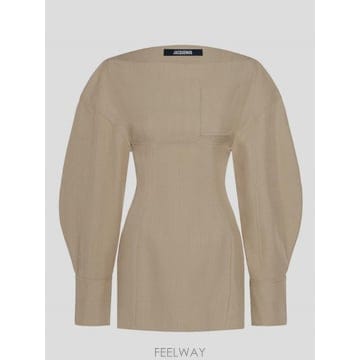 Jacquemus 25FW ��ũ���� �巹�� Casaco 243DR1991659150 TP57880135325FW ��ũ���� �巹�� Casaco 243DR1991659150 TP57880135