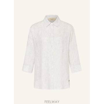 Max Mara �������� PANETTO linen ���� ����콺 with 3 4 sleeves 100301944811000�������� PANETTO linen ���� ����콺 with 3 4 sleeves 