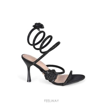 | Other Brand | 26SS Ʈ��Ƽ������ġ ���� Made Of Fabric �� Rhinestones S0081CORALNERO26SS Ʈ��Ƽ������ġ ���� Made Of Fabric �� Rhinestones