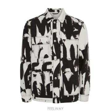Alexander Mcqueen 23SS �˷���� ���� �˷���� ���� mcqueen graffiti workwear ���� ���� 700519Q23SS �˷���� ���� �˷���� ���� mcqueen graffiti work