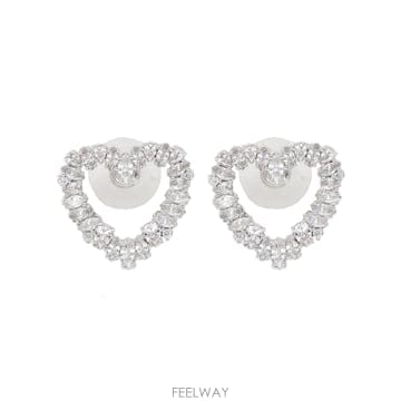 Self Portrait 26SS Self portrait CRYSTAL ��Ʈ EARRINGS RS26624ESLSILVER TP5726SS Self portrait CRYSTAL ��Ʈ EARRINGS RS26624ESLSIL