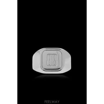 Balenciaga Balenciaga Signet ring with engraved �ΰ� 848456TZ77S0926 TP57Balenciaga Signet ring with engraved �ΰ� 848456TZ77S0