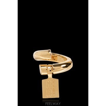 Balenciaga Balenciaga Ring with engraved �ΰ� 856328TZ77G0027 TP574645158Balenciaga Ring with engraved �ΰ� 856328TZ77G0027 TP5