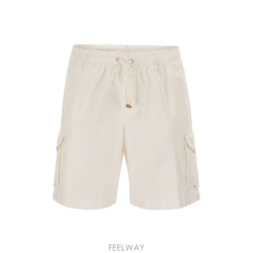 Brunello Cucinelli ���ڷ� ��ġ�ڸ� Bermuda ���� in garment dyed ��ư gabardine with draws���ڷ� ��ġ�ڸ� Bermuda ���� in garment dyed ��ư ga