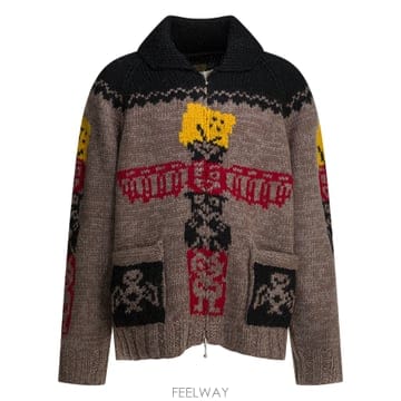 KAPITAL 26SS ĳ��Ż Peckish Totem Pole zippered ������  K2511KN182BROWNBEI26SS ĳ��Ż Peckish Totem Pole zippered ������  K2511K