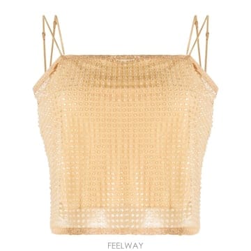 Alexander Wang 23FW �˷������ Clear Bead Camisole ž 1CC2231799292 TP57625703523FW �˷������ Clear Bead Camisole ž 1CC2231799292 T