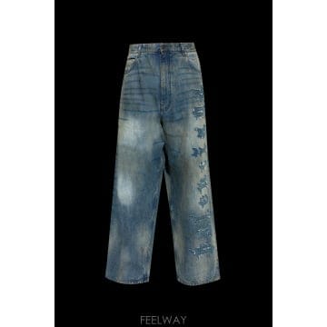 Balenciaga Balenciaga Jeans with a vintage effect 857216TTW661505 TP574Balenciaga Jeans with a vintage effect 857216TTW661505