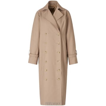Toteme Toteme DOUBLE BREASTED ��ư Ʈ��ġ ��Ʈ 243WRO1112FB0243KHAKI156 TPToteme DOUBLE BREASTED ��ư Ʈ��ġ ��Ʈ 243WRO1112FB02