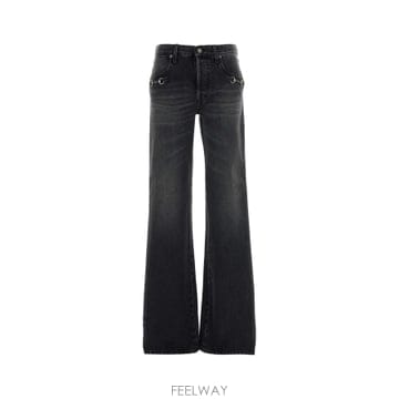 구찌 Slate 데님 와이드 레그 jeans 864707XDDF11165 TP571847489