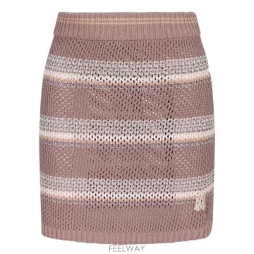Amiri 26SS AMIRI Striped design  Crochet fabric  Elastic ���̽�Ʈ ���26SS AMIRI Striped design  Crochet fabric  Elastic ��