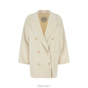 Max Mara 25FW �������� Teddy Crop ȭ��Ʈ �� Blend ��Ʈ 2511081021600008 TP5718325FW �������� Teddy Crop ȭ��Ʈ �� Blend ��Ʈ 25110810