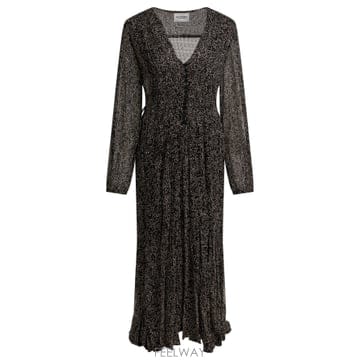Isabel Marant 26SS ���ں����� ���� �巹�� 26PRO0798FBD1J08EBKECBLACK TP57596081026SS ���ں����� ���� �巹�� 26PRO0798FBD1J08EBKECBLACK