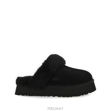 Ugg 뮬 Disquette in suede 1122550BLK TP572150712