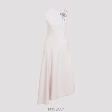 JIL SANDER 26SS ������ �巹�� with a shimmering applique J01CT0274J76018684 T26SS ������ �巹�� with a shimmering applique J01CT027