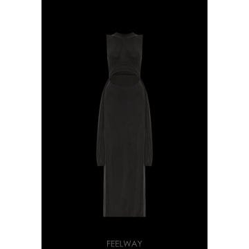 Balmain 25SS Balmain Ribbed �巹�� with Slit EF1RO125JJ760PA TP5732092125SS Balmain Ribbed �巹�� with Slit EF1RO125JJ760PA T
