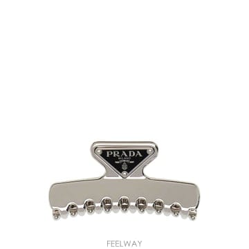 PRADA ����� Silver metal hair clip 1IF1032BA6F0276 TP576535799����� Silver metal hair clip 1IF1032BA6F0276 TP576535