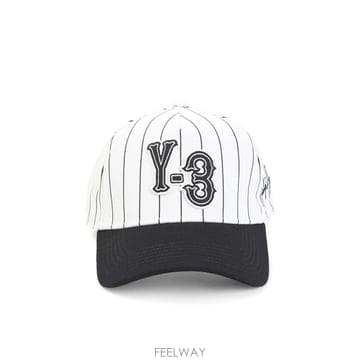 Yohji Yamamoto 26SS Y 3 Pinstri Cap KR8937 TP57213303126SS Y 3 Pinstri Cap KR8937 TP572133031