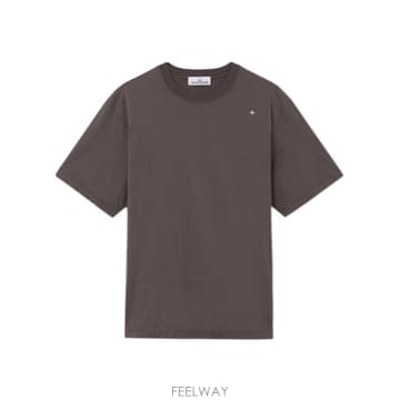 Stone Island 26SS ������Ϸ��� T ���� with embroidered �ΰ� L1S152100010S00G8V006526SS ������Ϸ��� T ���� with embroidered �ΰ� L1S1521
