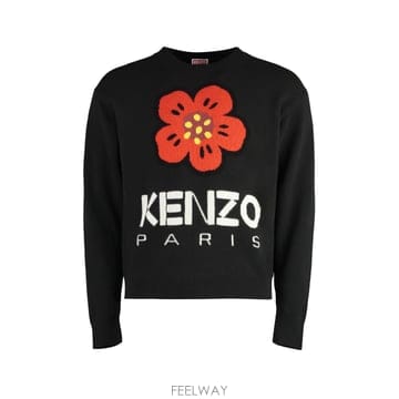 Kenzo 23FW KENZO ���� WITH EMBROIDERY BOKE FLOWER FD65PU4273LD99J TP23FW KENZO ���� WITH EMBROIDERY BOKE FLOWER FD65PU4273